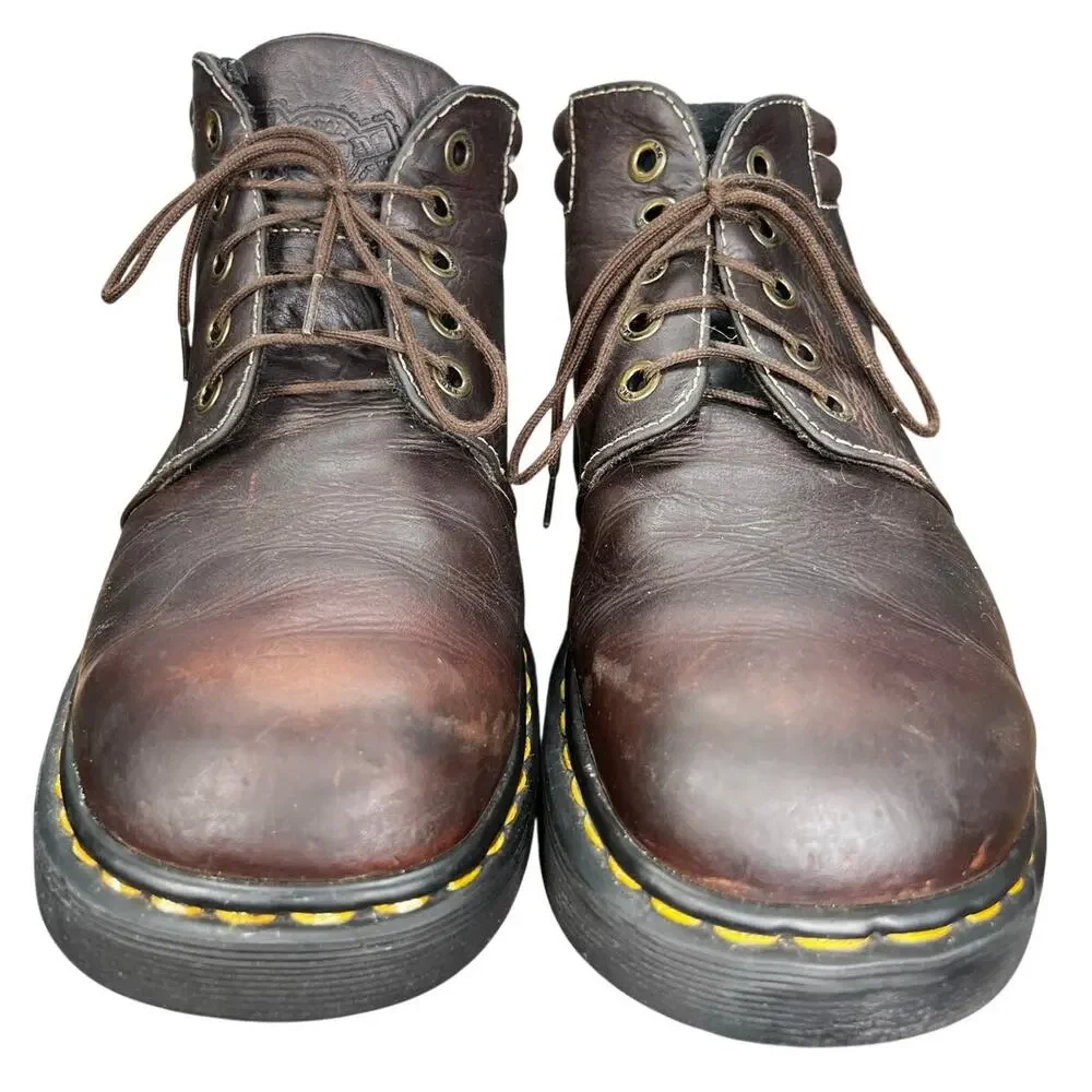 Vintage Dr. Martens 9231 Made In England Brown Chukka Boot Size 10 US 11
